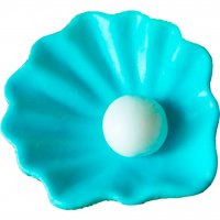 Ракушка с жемчужиной 3D элит-форма