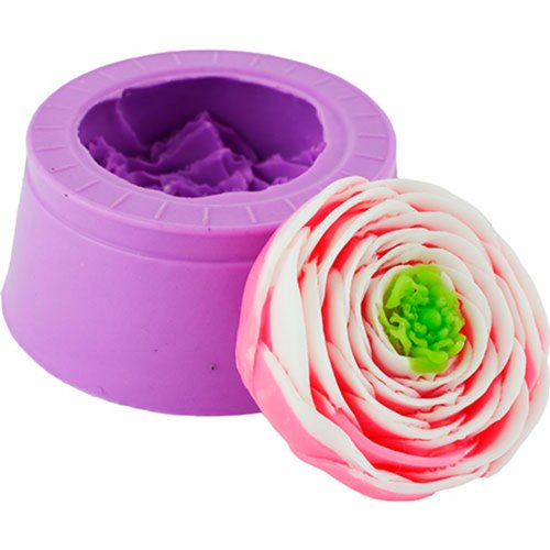Ranunculus Big 3D silicone mold
