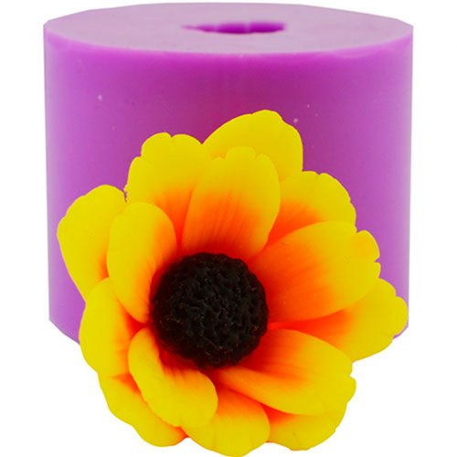 Ромашка в бутоне малая 3D элит-форма