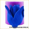 Rose Dallas half-opened bud 3d silicone mold