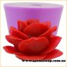 Rose opened Sophie Loren 3D silicone mold