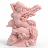 Русалка и дельфин элит-форма