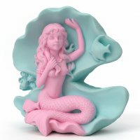 Русалка в ракушке элит-форма