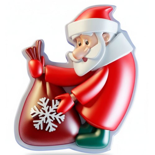 Дед Мороз с мешком элит-форма