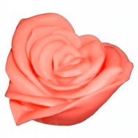 Heart-Rose 3D silicone mold