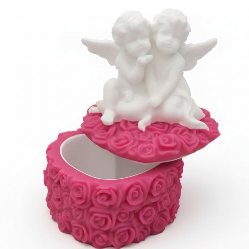 Шкатулка с Ангелами 3D элит-форма