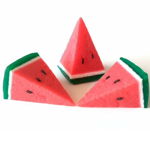 Slice of watermelon 3D silicone mold