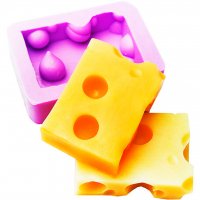Шматочок сиру силіконова еліт-форма