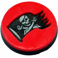 Pirate flag silicone stamp