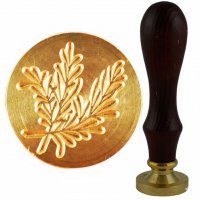Stamp with handle Branch 02 1 piece