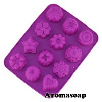 Plate Assorted mini flowers