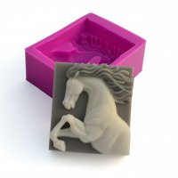 Кінь Чемпіон 105 г 2D силіконова еліт-форма