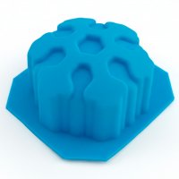 Silicone soap mold Snowflake winter