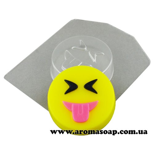Smiley 02 55 g plastic mold