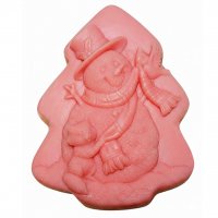 Снеговик в шляпке элит-форма