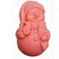 Снеговик с птичкой элит-форма