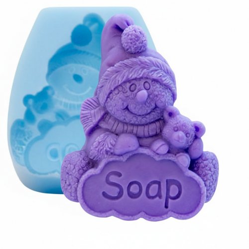 Сніговик з ведмедиком еліт-форма