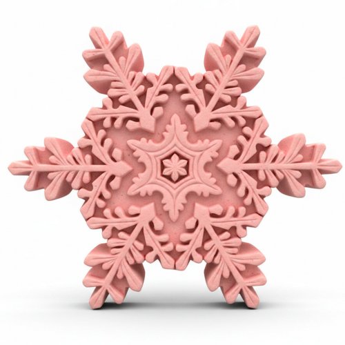 Snowflake №9 silicone mold