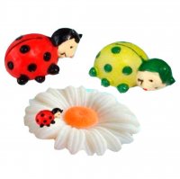 Ladybugs 3D silicone mold