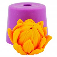 Sunflower Bud Closed 3D silicone mold