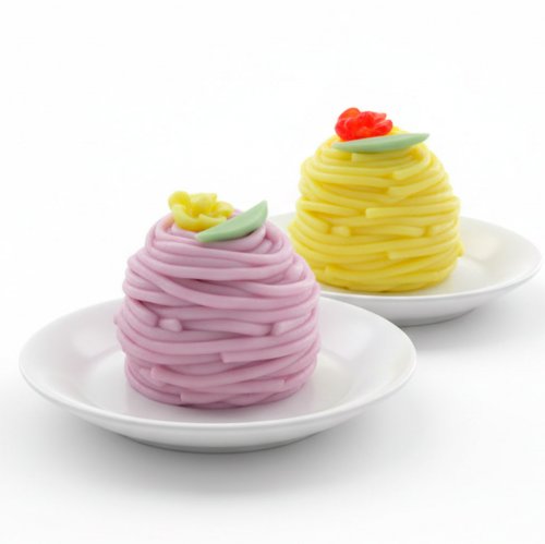 Spaghetti 3D silicone mold