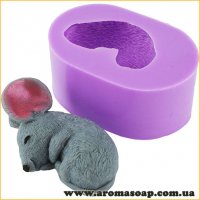 Mouse sleeping 3D silicone mold