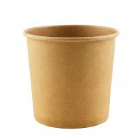 Tall Kraft cup 90 mm diameter 350 ml capacity