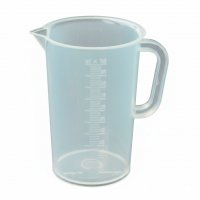 Glass with spout and handle 100 ml polypropylene (PP)