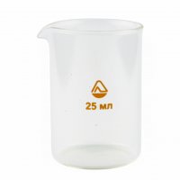 Стакан стеклянный с носиком 25 мл