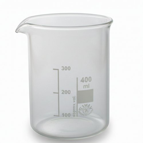 Стакан стеклянный с носиком 400 мл