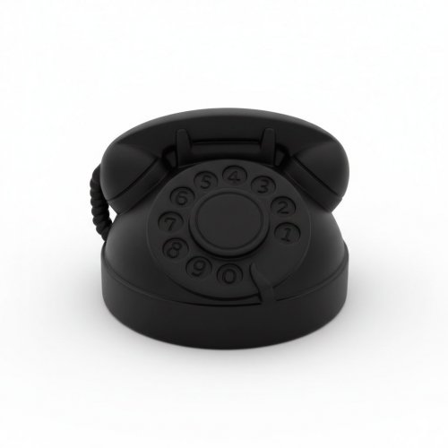 Old telephone silicone mold