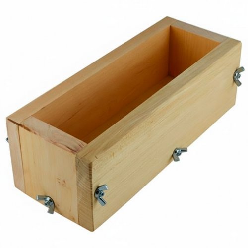 Дерев'яна форма-стусло для мила з нуля на 1500 г