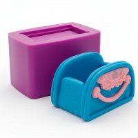 Flower pot bag 74 g  3D silicone elite mold