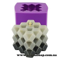 Свеча Кубик Рубик 3D элит-форма