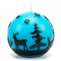 Свеча-шар Лесная сказка 3D элит-форма