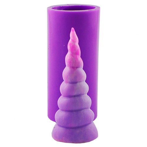 Свічка ріг Єдинорога 3D еліт-форма