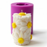Chamomile candle 02 113 g 3D silicone elite mold