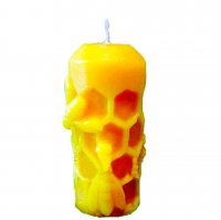 Свеча с пчелами 3D элит-форма