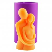 Свеча влюбленная пара 01 3D элит-форма