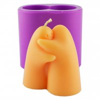 Свеча влюбленная пара 02 3D элит-форма