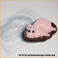 Свинюшка в грязюшке 90г форма пластикова