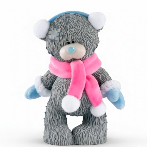 Тедді в рукавицях і шарфі 3D еліт-форма