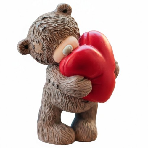 Тедді з серцем 3D еліт-форма