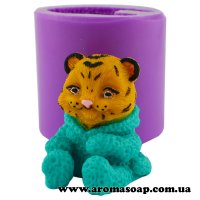 Тигренок в меховушке 3D элит-форма