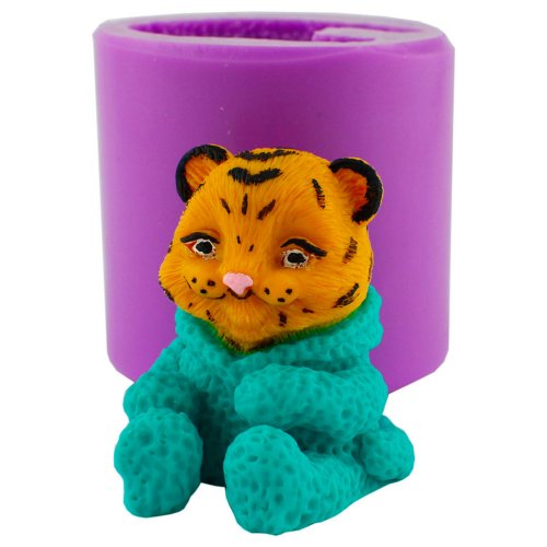 Тигренок в меховушке 3D элит-форма