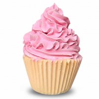 Cake with cream 3D silicone mold