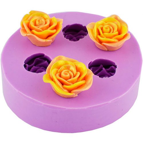 Три розочки мини 3D элит-форма