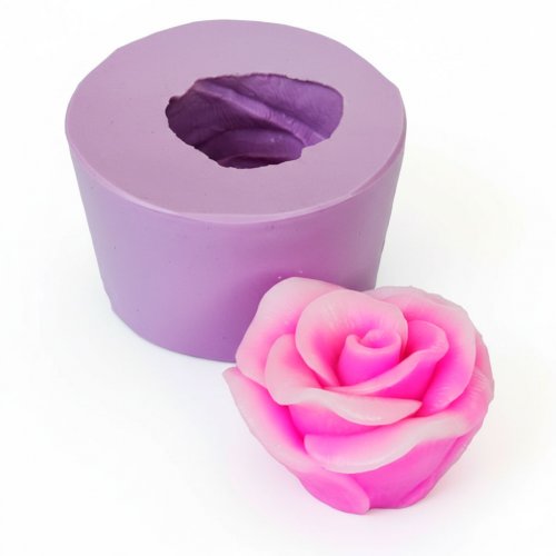 Роза чайная в бутоне 3D элит-форма