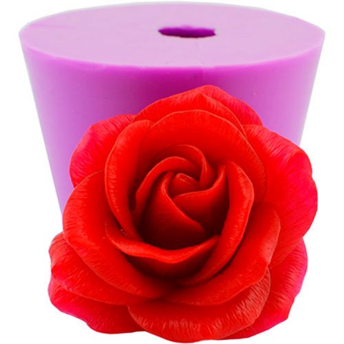 Роза раскрытая Софи Лорен 3D элит-форма