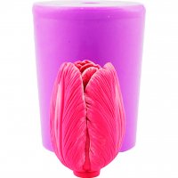 Тюльпан бутон полураскрытый 3D элит-форма